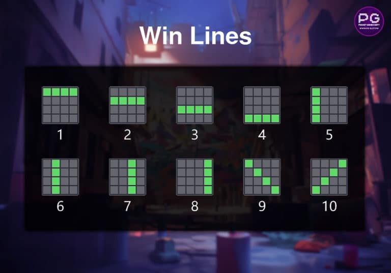 Paylines Graffiti Rush