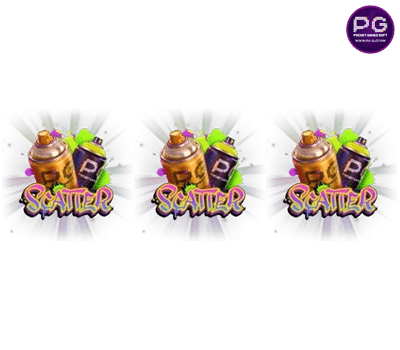 ฟีเจอร์ การหมุนฟรี Graffiti Rush