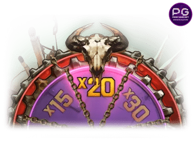 ฟีเจอร์ Purple Multiplier Wheel