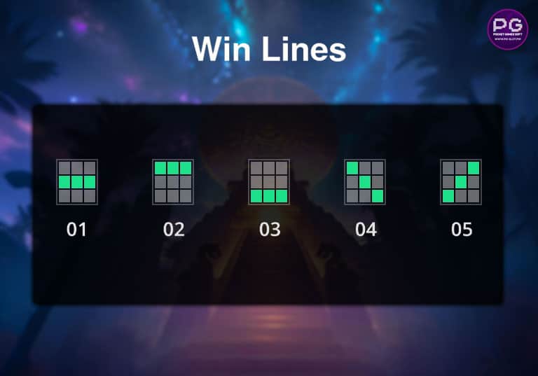 Paylines Mayan Destiny