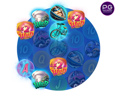 ฟีเจอร์ Respins with Golden Wild
